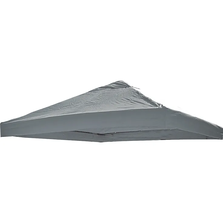 Universal Ersatz Dach für Pavillon 3x3 Meter Hellgrau