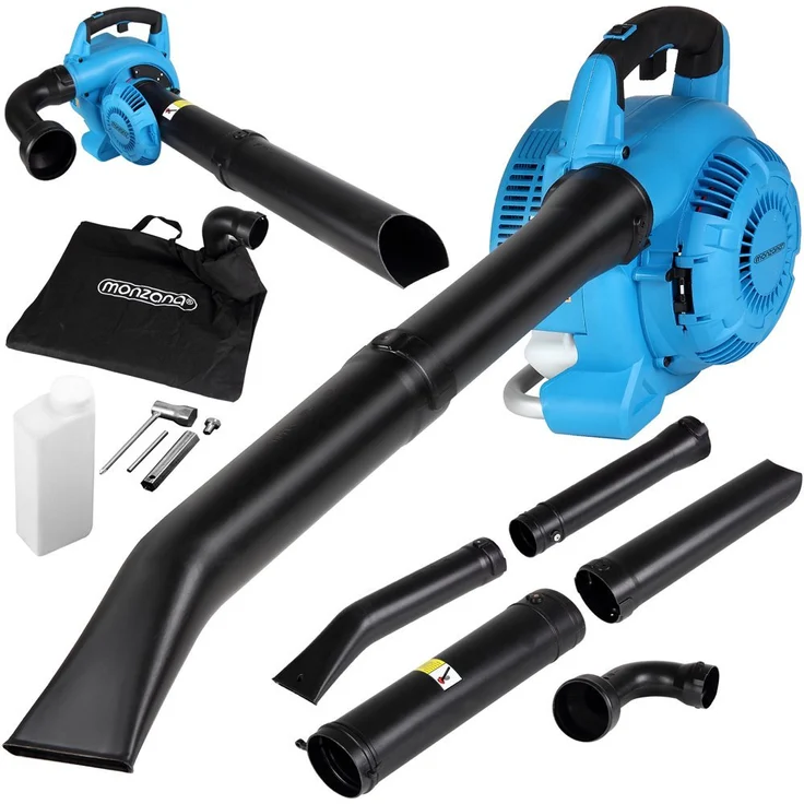 Monzana 105830 3-in-1 Laubsauger Häckselfunktion 700 Watt – Bild 1