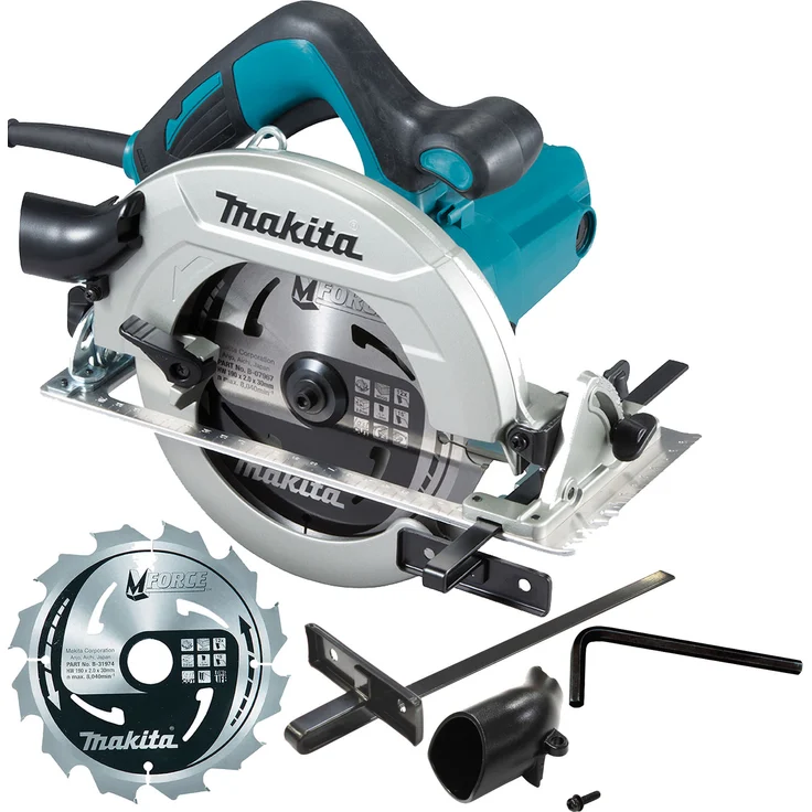 Makita HS7611 Handkreissäge, 1600 W, 230 V, 66 mm – Bild 2