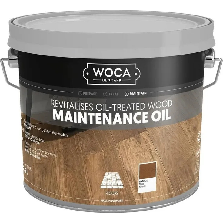 Woca Pflegeöl Natur - 2,5 Liter
