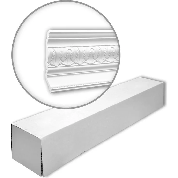 Profhome Decor - 150201 1 Karton SET mit 4 Eckleisten Stuckleisten Zierleisten 8 m