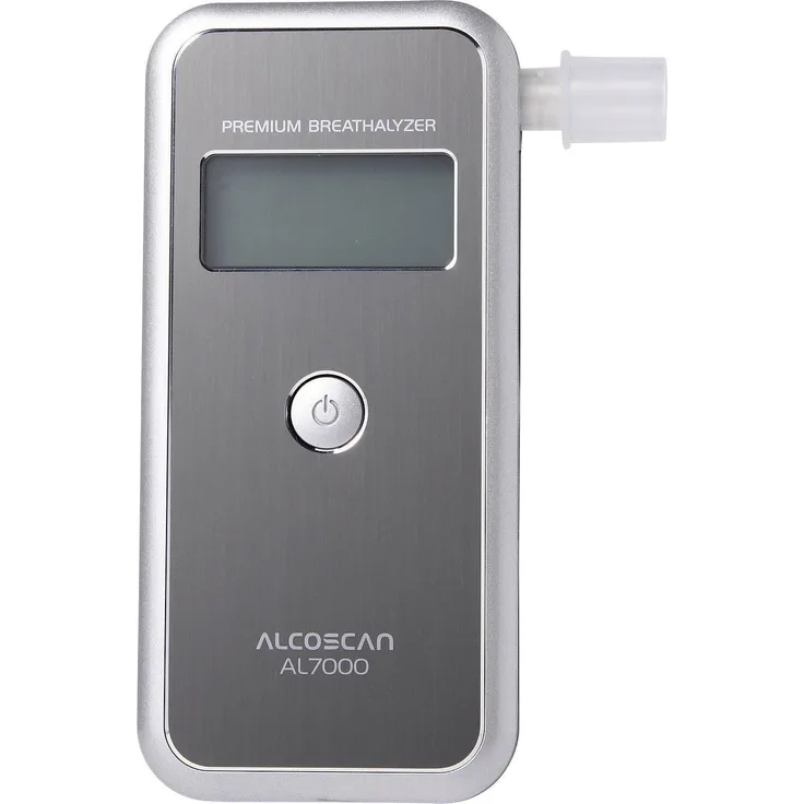 A AL7000 Alkoholtester Silber 0 bis 4 ? auswechselbarer Sensor, inkl. Display