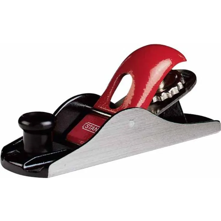 Stanley Einhandhobel Nr. 110 (Sohle und Seiten geschliffen, Hobeleisen einstellbar, Arretierende Rändelschraube) 1-12-116