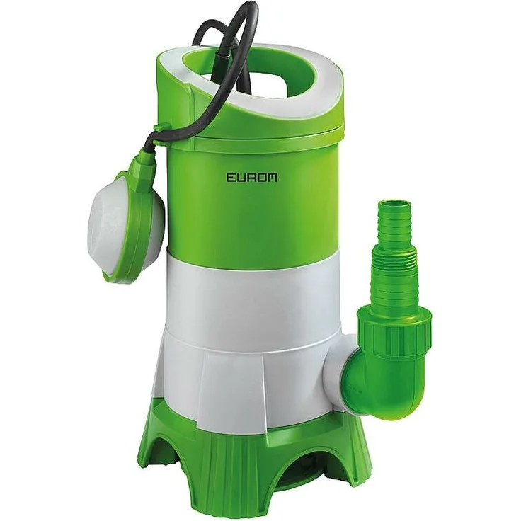 Eurom Schmutzwasserpumpe Flow 400 Tauchpumpe Pumpe Schmutzwasser 7500 l-h