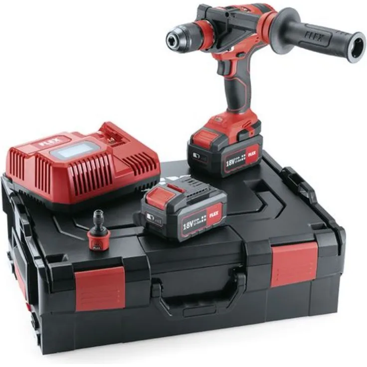 Flex 18V Akku Bohrschrauber DD 4G 18,0-EC-5,0 Set 2x Akku 5,0 Ah