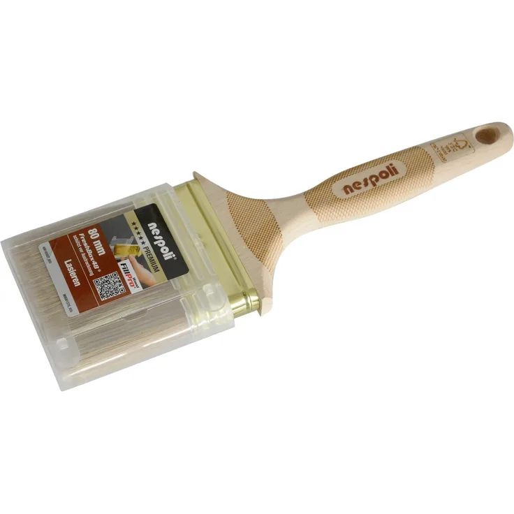 Nespoli FillPro Wood Flachpinsel Lasuren, LaserTouch-Griff 8. Stärke, 80 mm - Preisvergleich