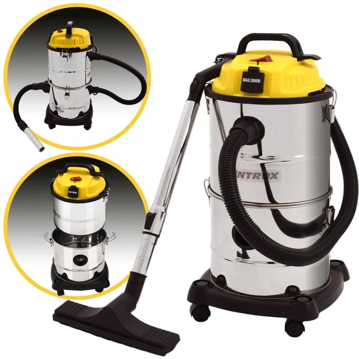 Syntrox 4 in 1 Nass- und Trockensauger Herakles Aschesauger Beutel 35 Liter