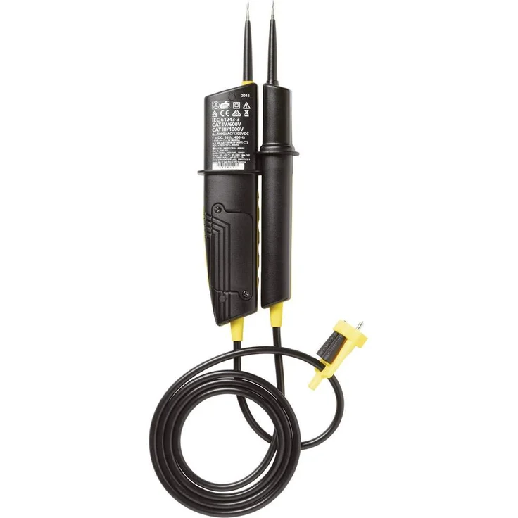 Beha-Amprobe Beha Amprobe 2100-GAMMA Zweipoliger Spannungsprüfer, 12-1000 V-AC, 12-1200 V-DC, LED, LCD CAT II – Bild 2