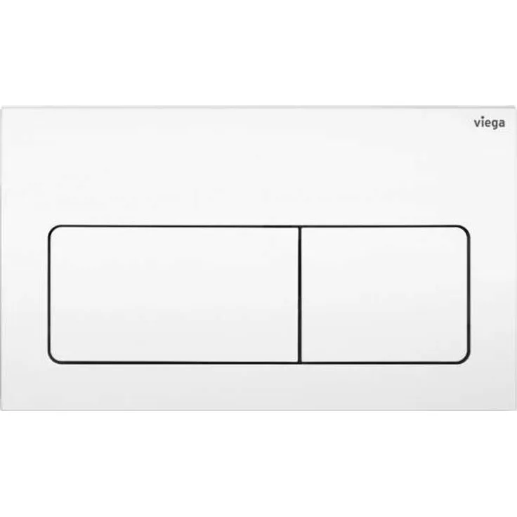 Visign for Life 5 WC-Betätigungsplatte für Prevista weiß Modell 8601.1 773731 - Viega