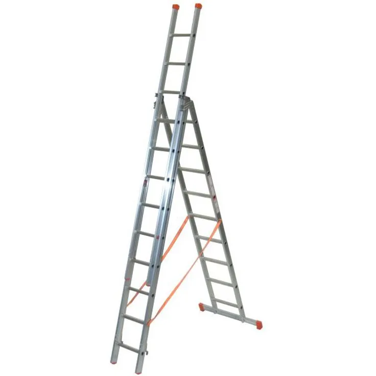 Facal Mehrzweckleiter 3-teilig GENIA S300 3x9 Sprossen