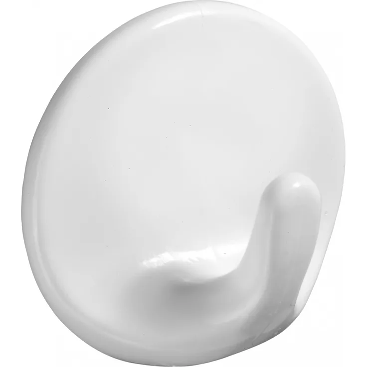 Hettich Klebehaken Weiss 36 mm 