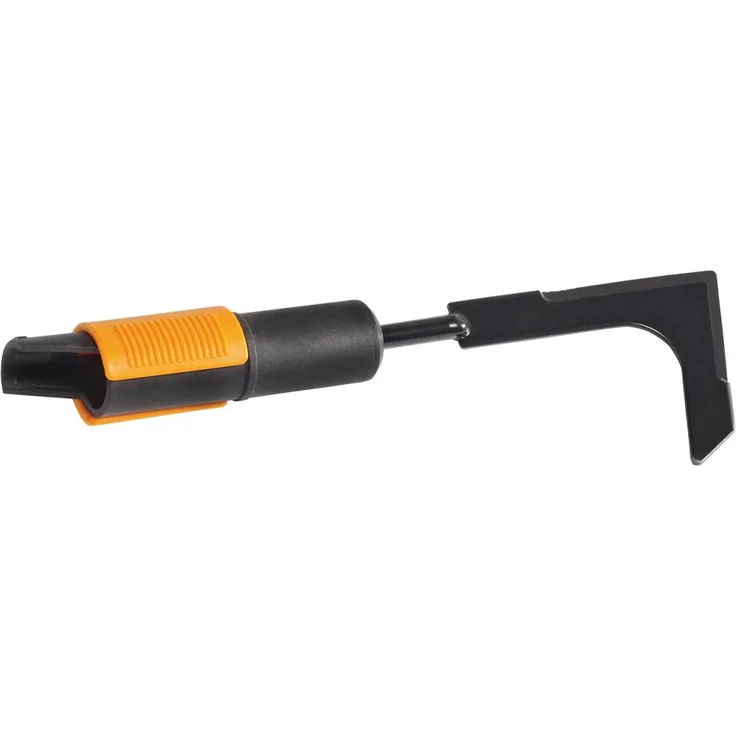 Fiskars Fugenkratzer, Fugenreiniger, Gerätekopf, Länge: 25 cm, Breite: 7 cm, Stahl-Klinge, Schwarz-Orange, QuikFit, 1000687