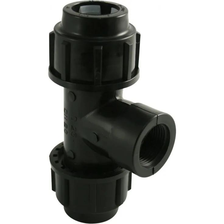 Marley Kaltwasserleitung T-Stück Ø 25 mm x 3-4, IG Bewässerungszubehör