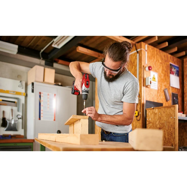 Einhell Akkuschrauber TE-CD 18 Li Set Power X-Change PXC (Li-Ion, 18 V, 2 Gang, 48 Nm, LED-Licht, Koffer, 1,5 Ah Akku und Ladegerät) – Bild 10