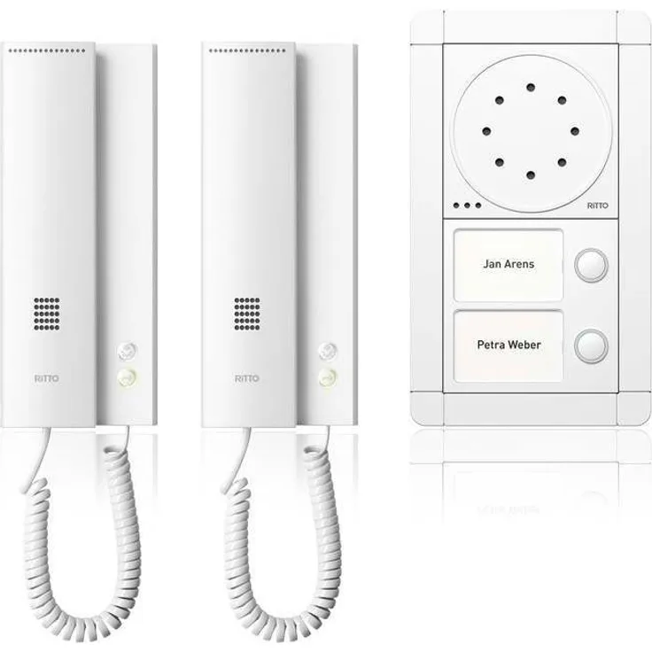 Ritto 1891270 Portier Audio Paket 2WE weiß-weiß
