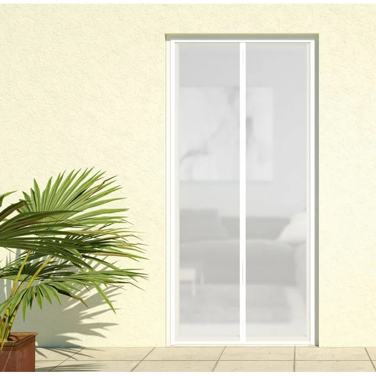 Magnet Lamellenvorhang DELUXE 100x220cm weiss 101380101-VH