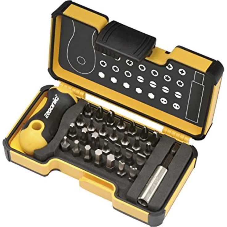 Felo''Bits 30'' Bit-Box 30-teilig mit Ergonic-Stubby, 020 730 06