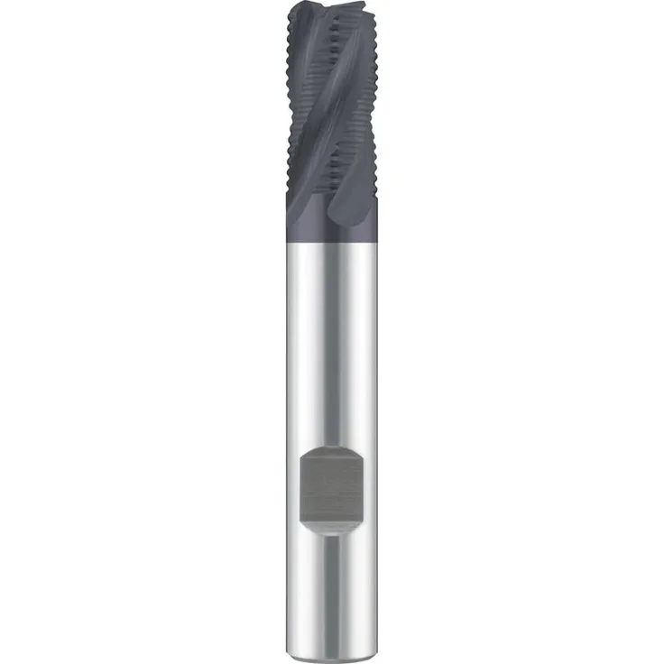 MAYKESTAG VHM-Schruppfräser 30° ALUNIT 8,0 mm DIN 6527 L lang