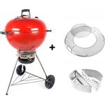 Weber Master-Touch GBS Holzkohlegrill, 57cm, Rot, Limited Special Edition