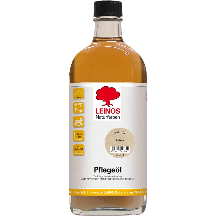 Leinos 285 Pflegeöl 0,25 Liter
