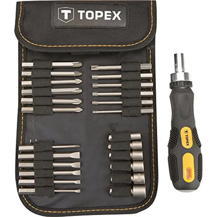 Topex 39D352 Multi-Bit-Schraubendreher Handschraubendreher & Set - Handschraubendreher & Sets