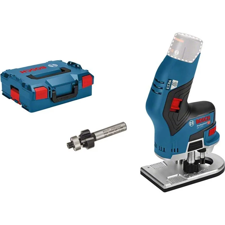 Bosch Professional 06016B0001 Kantenfräse GKF 12V-8 (ohne Akku, 12 V, Spannzangen-Ø: 6 mm - 8 mm, in L-BOXX) – Bild 2