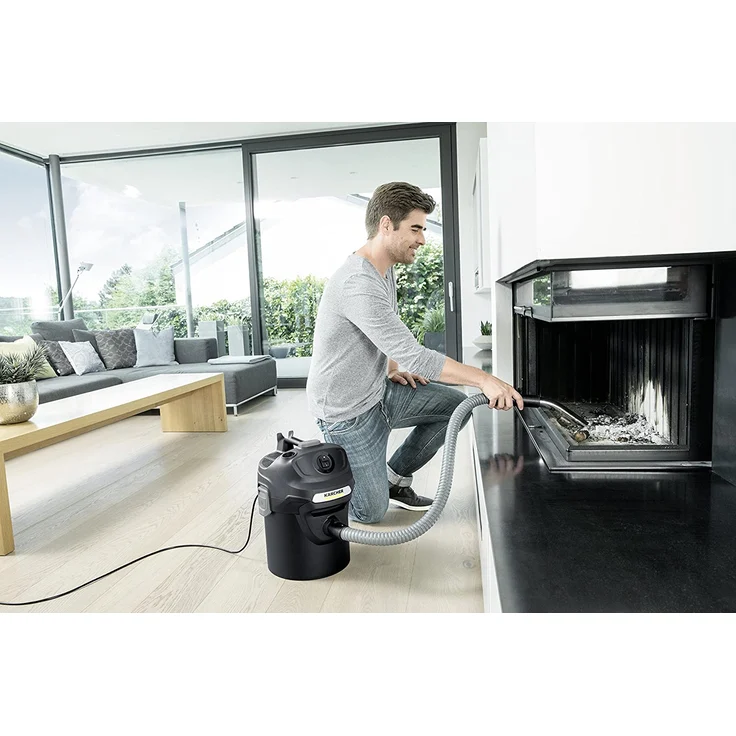 Kärcher AD 2 Aschesauger und Trockensauger (mit Filterreinigung), 600 Watt – Bild 8