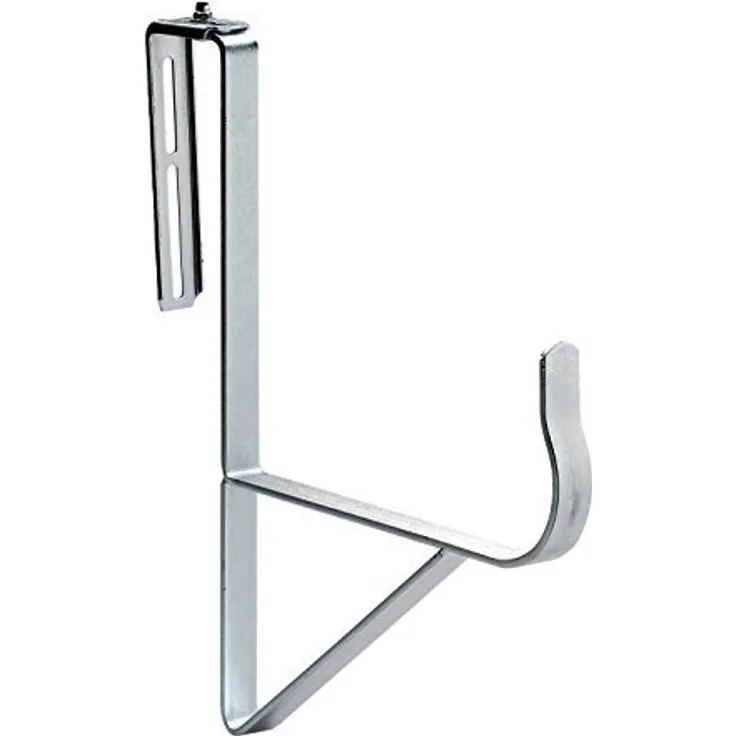 Alba Krapf Balkonkastenhalter Schwerlast Blumenkastenhalter, silber