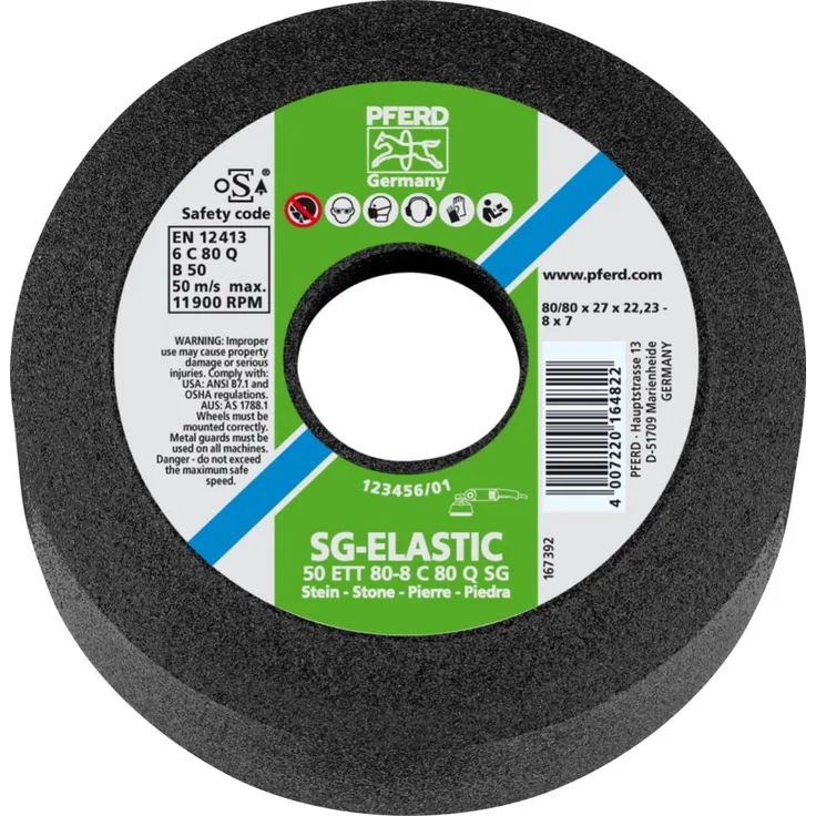 Pferd 63588122 Schleiftöpfe 50 ETT 80- 8 C 80 Q SG