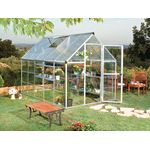 Palram Hybrid GewächsHaus, silber, 306 x 185 x 208 cm