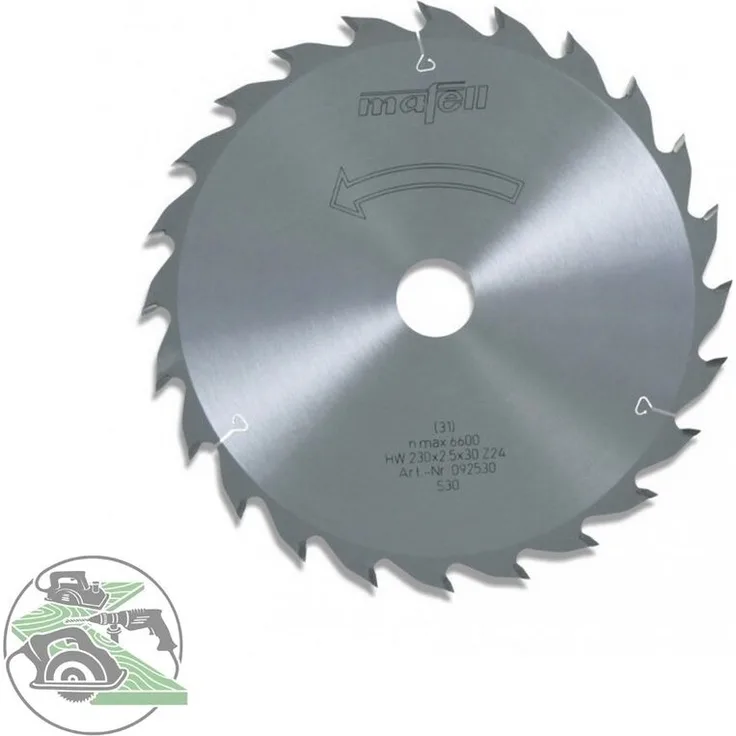Sägeblatt HM 230 x 1,8 - 2,5 x 30 Z 24 KSP 85 092530 - Mafell