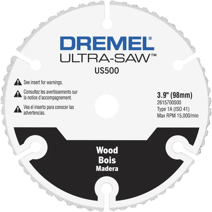 Dremel US500–01 ultra-saw 4-Zoll-Hartmetall Holz Schneiden Rad