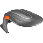 GARDENA Garage für Mähroboter: Garage für Rasenmäher, optimaler Sonnen- und Regenschutz für Rasenroboter und Ladestation (15020-20)