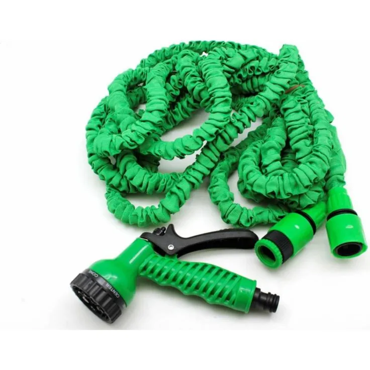 Benson 011910 Gartenschlauch flexibel 10m mit Multifunktions-Sprühkopf