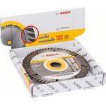 Bosch Professional 10 Stück Diamanttrennscheibe Standard für Universal (Beton und Mauerwerk, 150 x 22,23 mm, Zubehör Winkelschleifer)