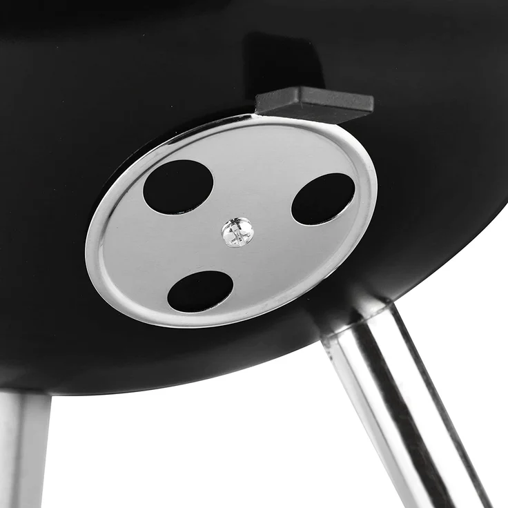 HI Mini-Holzkohlegrill Schwarz – Bild 4
