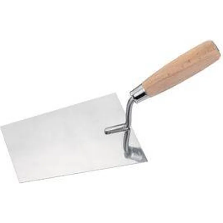 WESTEX Stuckateurkelle, Holzgriff, 160 mm