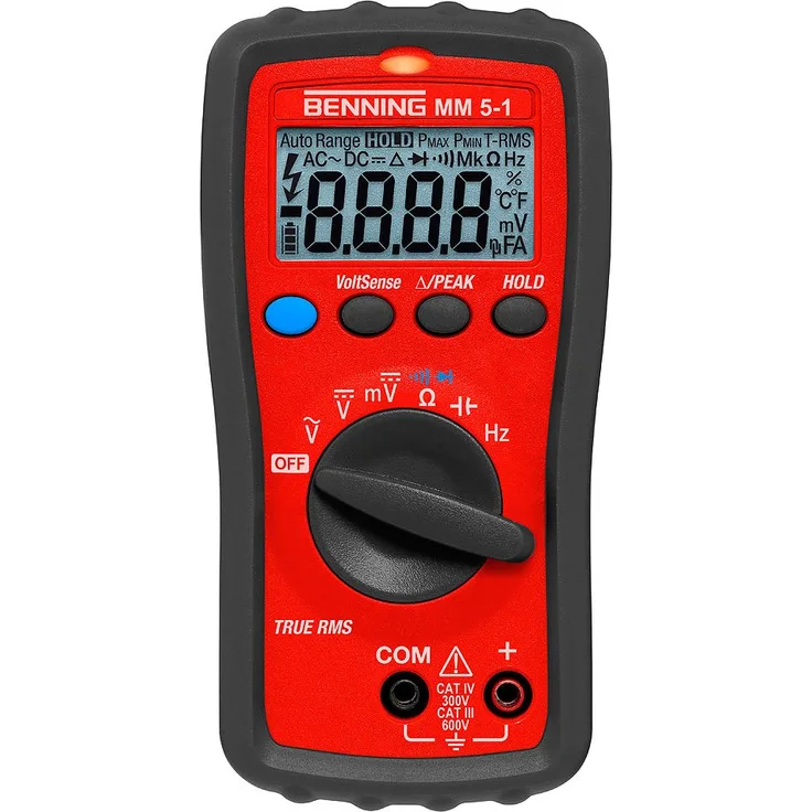 Benning MM 5-1 TRMS-Digital-Multimeter, 044070