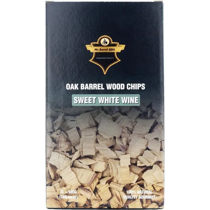 Mr. Barrel BBQ Räucherchips Weißwein süß 900g MR001.08
