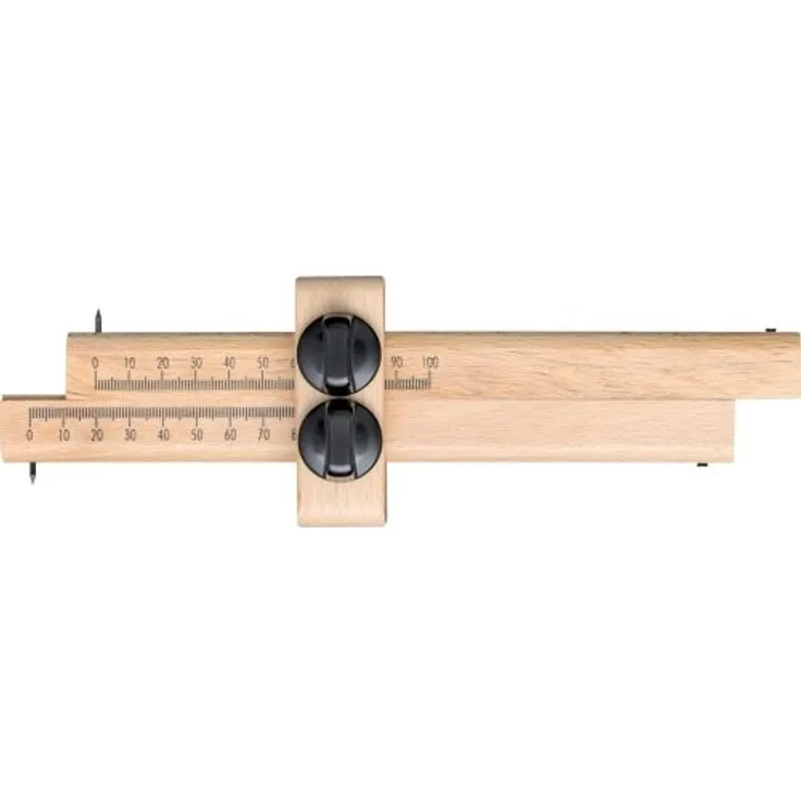 Fortis Streichmaß m. zwei Schrauben 170mm