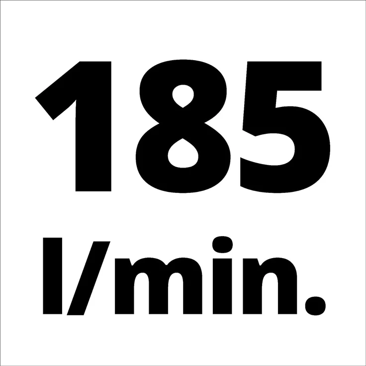 Einhell Kompressor TC-AC 190-6-8 OF ölfrei 1.100 W, max. 8 bar, öl-servicefreier Motor, 6 Liter Drucklufttank, Manometer, Schnellkupplung, Sicherheitsventil, Handgriff – Bild 4