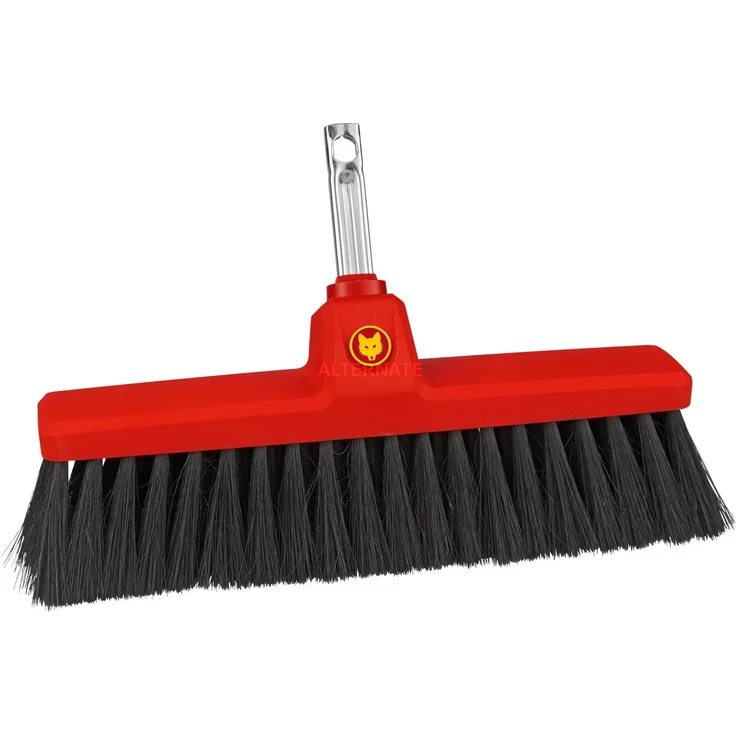 WOLF-Garten Besen, Feinhaarbesen HB 350 M, für Wolf Combisystem Multi-Star, rot-schwarz, 35 cm – Bild 1