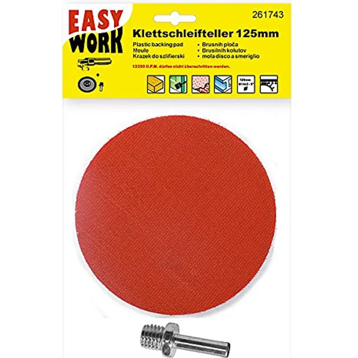 Klett Schleifteller 125 mm