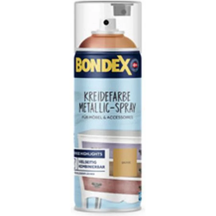 Bondex Kreidefarbe Metallic-Spray Bronze 0,4l - 440229 – Bild 1