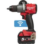 Milwaukee Akku-Schlagbohrschrauber M18 ONEPD2-502X ONE-KEY FUEL 18V 135 Nm Drehmoment und ONE-Key App