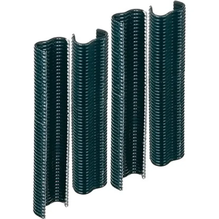 GAH-Alberts 530969 Drahtklammer, SB, kunststoff-beschichtet, Breite 22 mm, grün