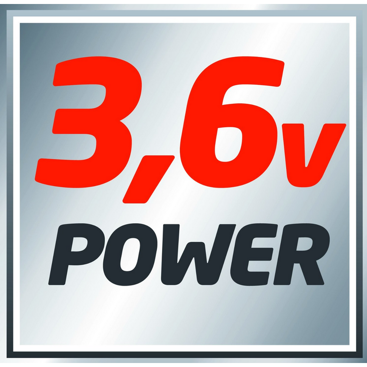 Einhell Akku-Knick-Schrauber TC-SD 3,6 Li (Lithium Ionen, 3,6 V, 1,3 Ah, 3 Nm, LED-Licht, LED-Batterieanzeige, inkl. 6 Bits) – Bild 6