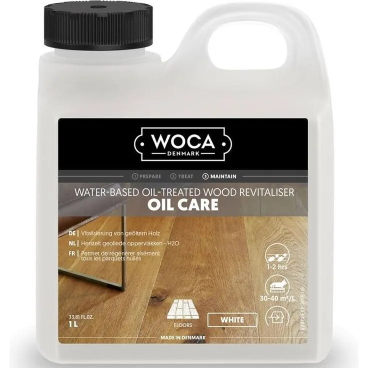 Woca Oil Care Weiß 1 Liter