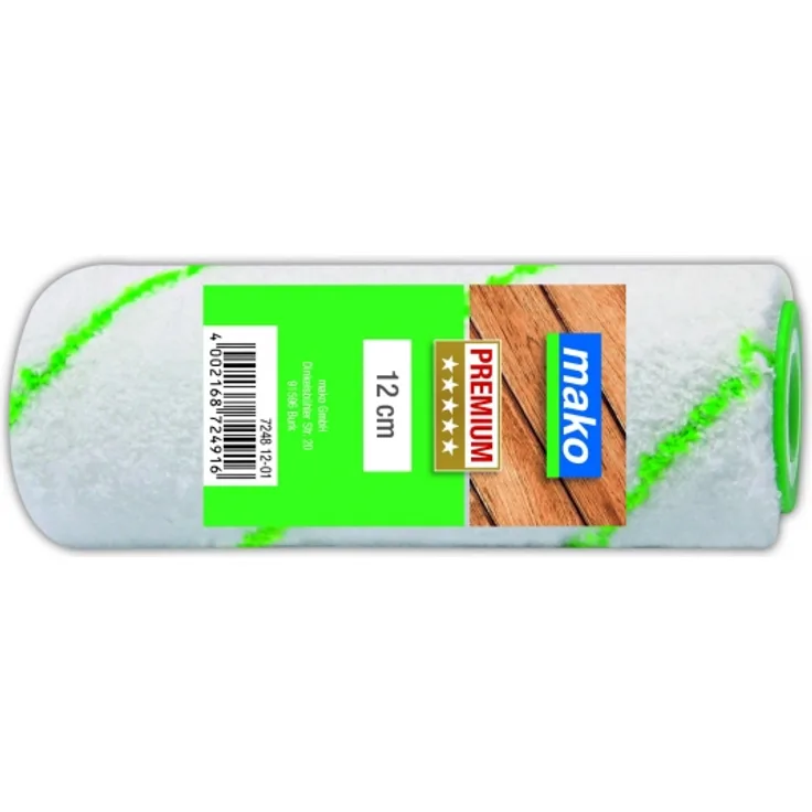 Mako PREMIUM Ersatzwalze 12cm Nr. 724812-01 für Lasurroller extra kurz XL Ersatz