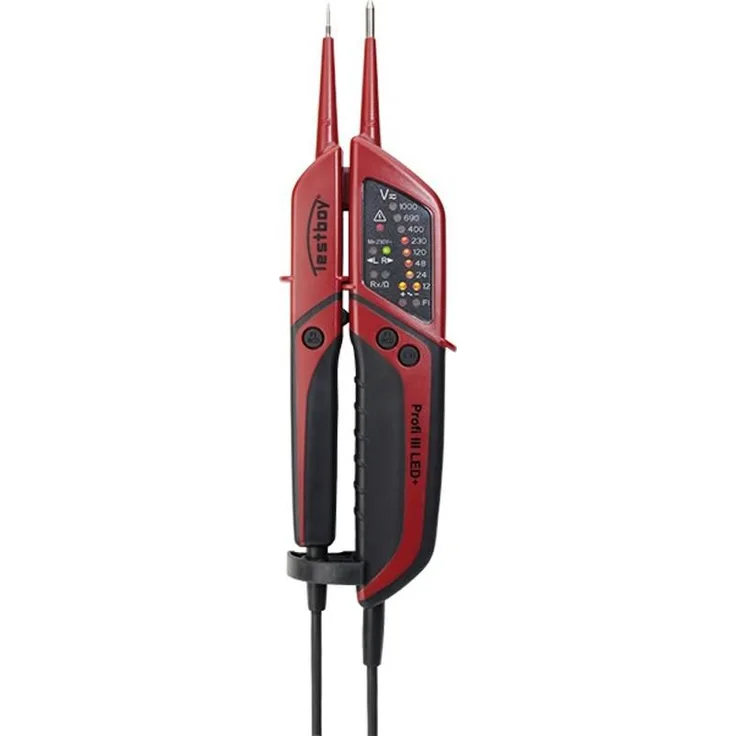 Testboy Spannungsprüfer Testboy Profi III LED 2-pol. LED 6-1000 V AC - 6-1400 V DC